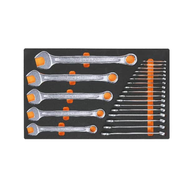 Plateau thermoformé souple avec clés mixtes