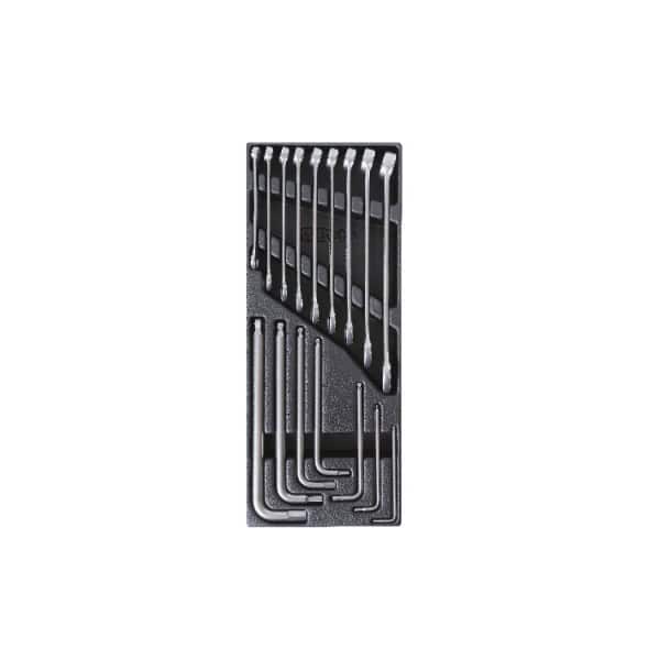 Plateau thermoformé T23, vide