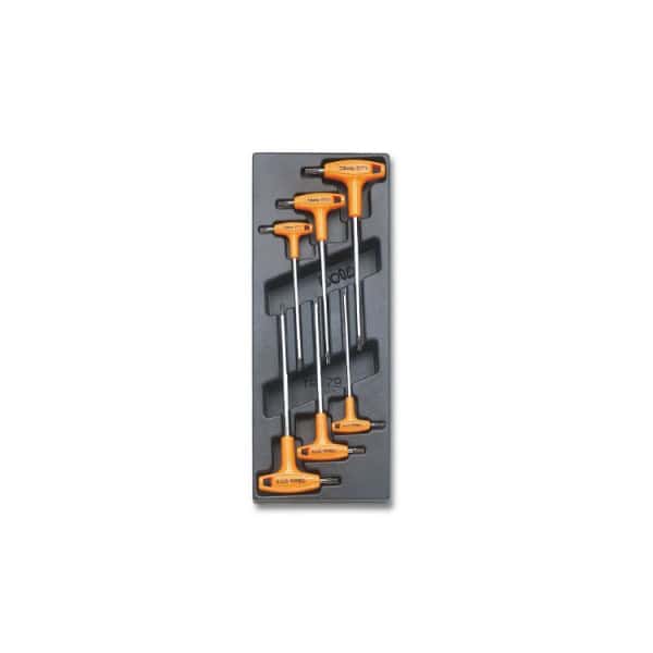 Plateau thermoformé rigide avec composition d’outils