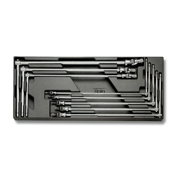 Plateau thermoformé rigide avec composition d’outils