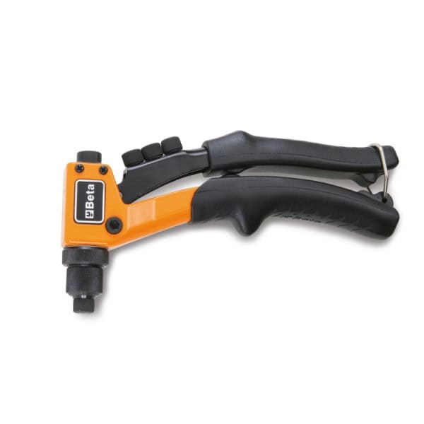 Pince à riveter ultra compacte avec réglage de l’effort