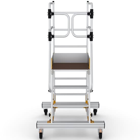 Plateforme de rayonnage roulante