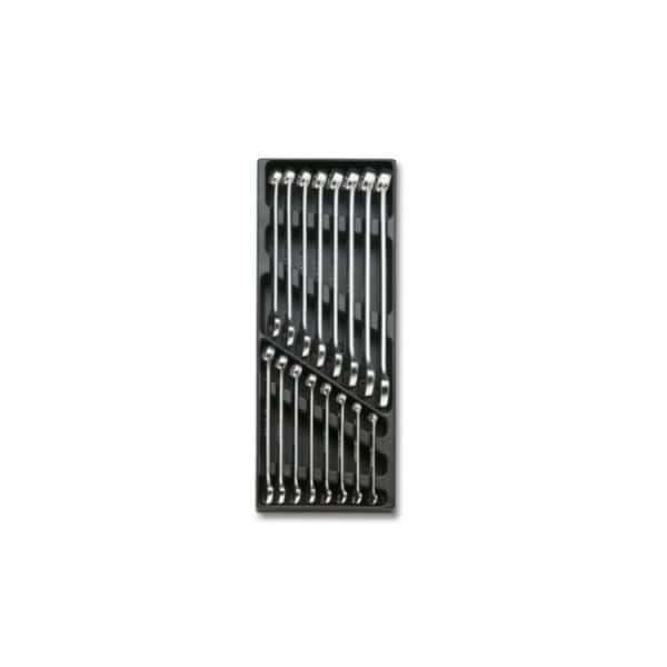 Plateau thermoformé rigide avec clés mixtes