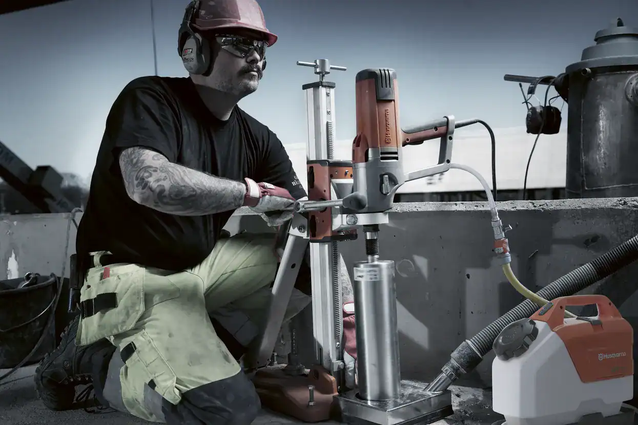 Pied de Carotteuse Husqvarna DS150