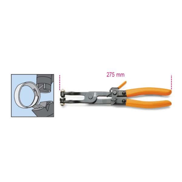 Pince automatique pour colliers auto-serrants