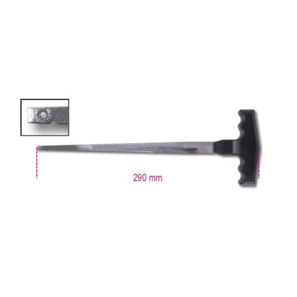 Levier pour insertion câble coupe vitres
