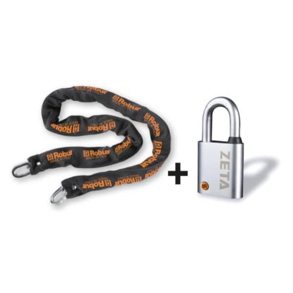 Chaà®ne antivol avec cadenas