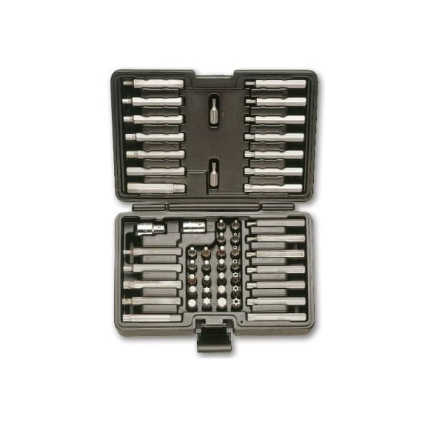 Coffret de 52 embouts avec entraà®nement hexagonal de 10 mm et 2 accessoires