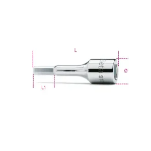 Douille tournevis pour vis 6 pans creux