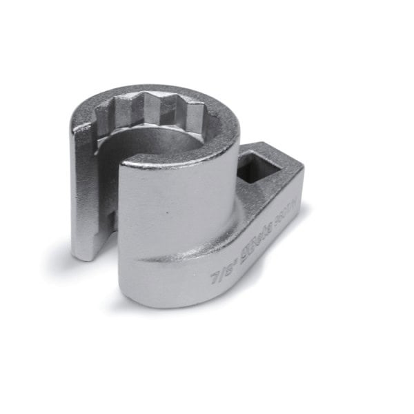 Douille 6 pans et 12 pans ouverte 22 mm compacte longueur 34 mm, pour capteurs oxygène