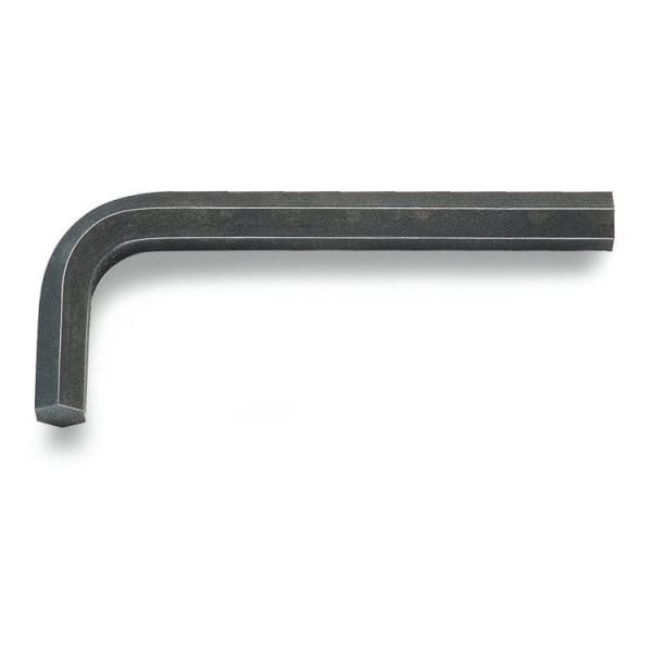 Clé mâle 6 pans coudée, brunie