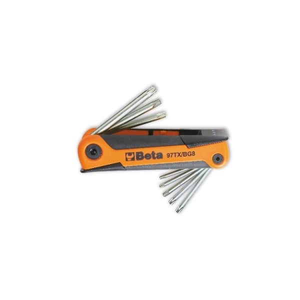 Jeu de 8 clés mâles pour vis Torx®