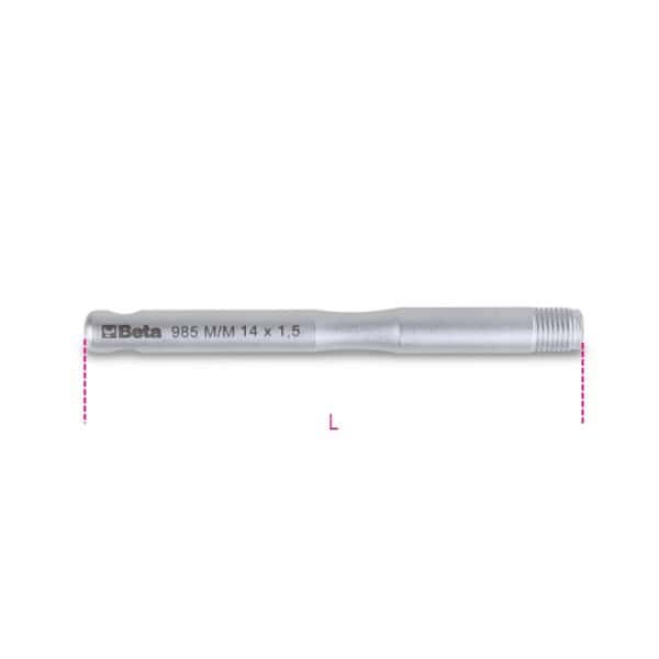 Pivot guide mâle pour montage roues