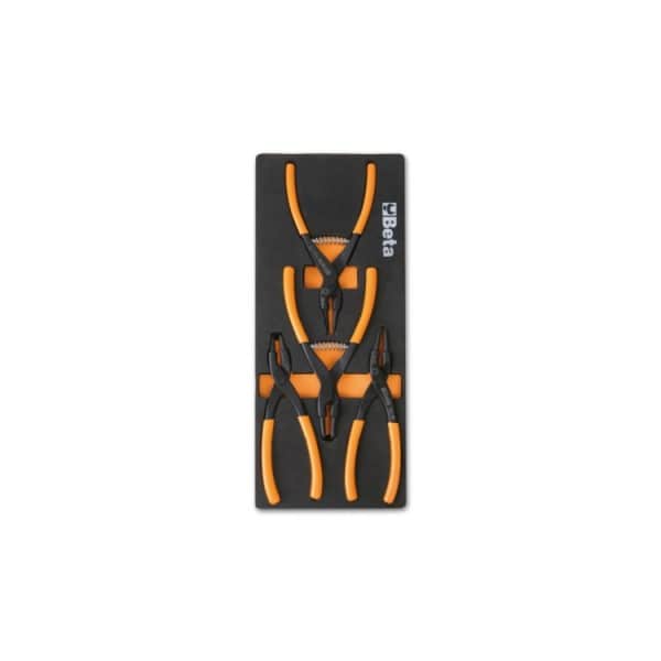 Plateau thermoformé souple avec composition d’outils