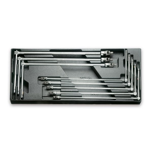 Plateau thermoformé rigide avec composition d’outils