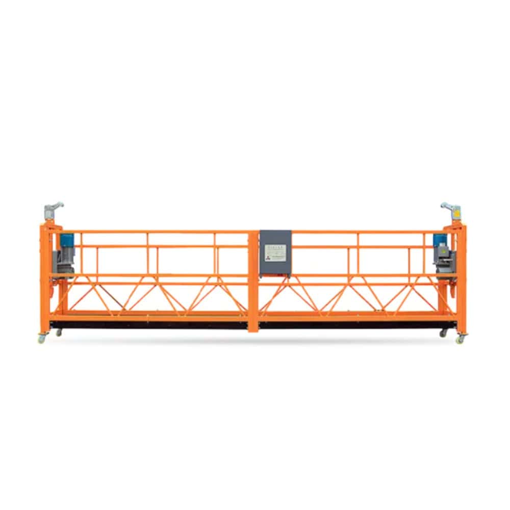 Plateforme suspendue en acier peint 5m