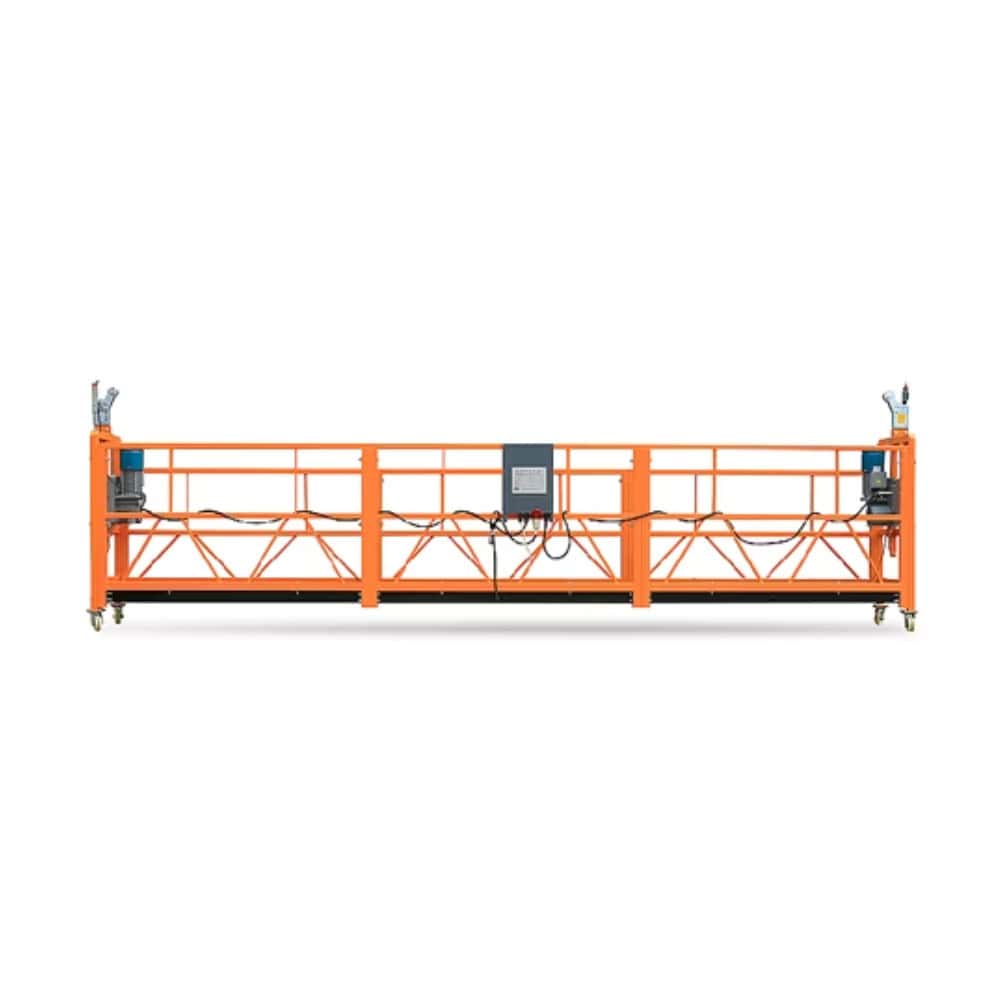 Plateforme suspendue en acier peint 6m