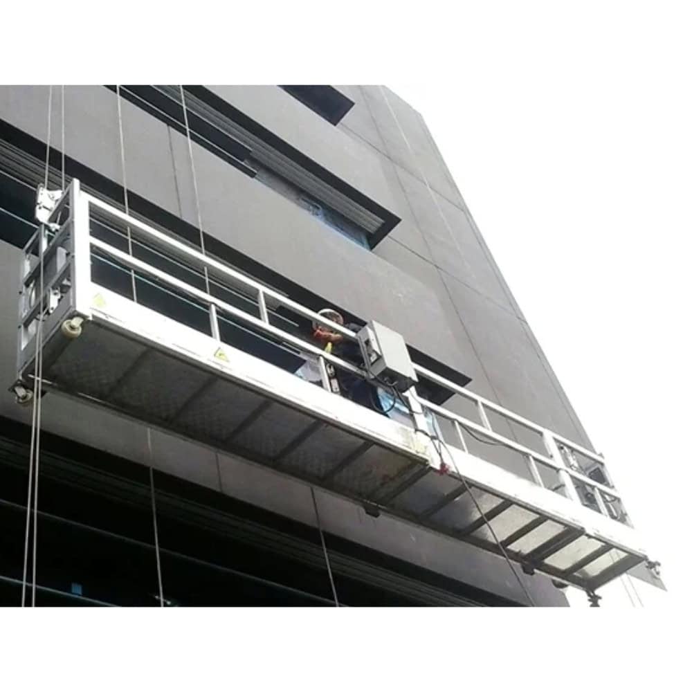 Plateforme suspendue en acier galvanisé 6m