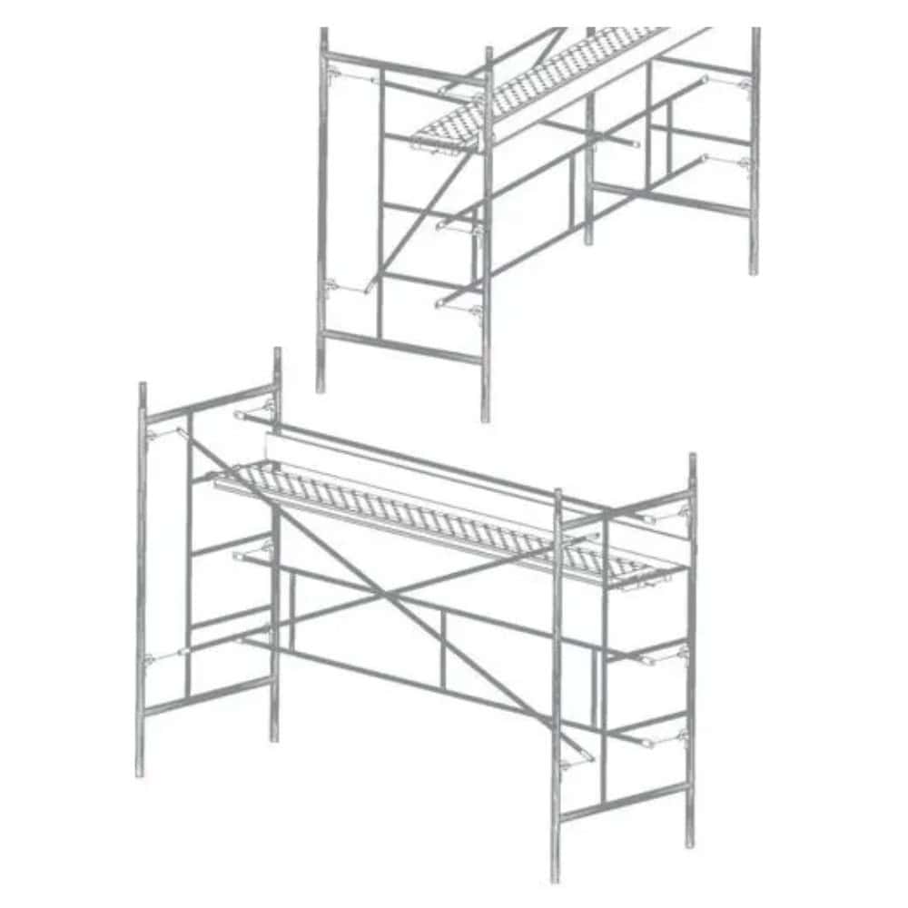 Échafaudage métallique 6Mx3M